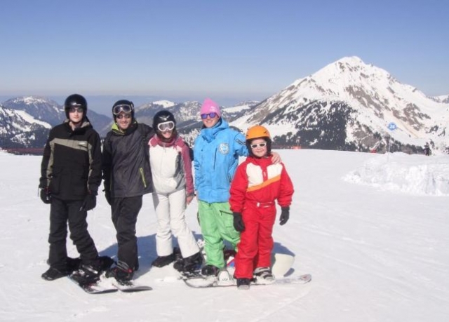  Privater Familien-Snowboardunterricht 